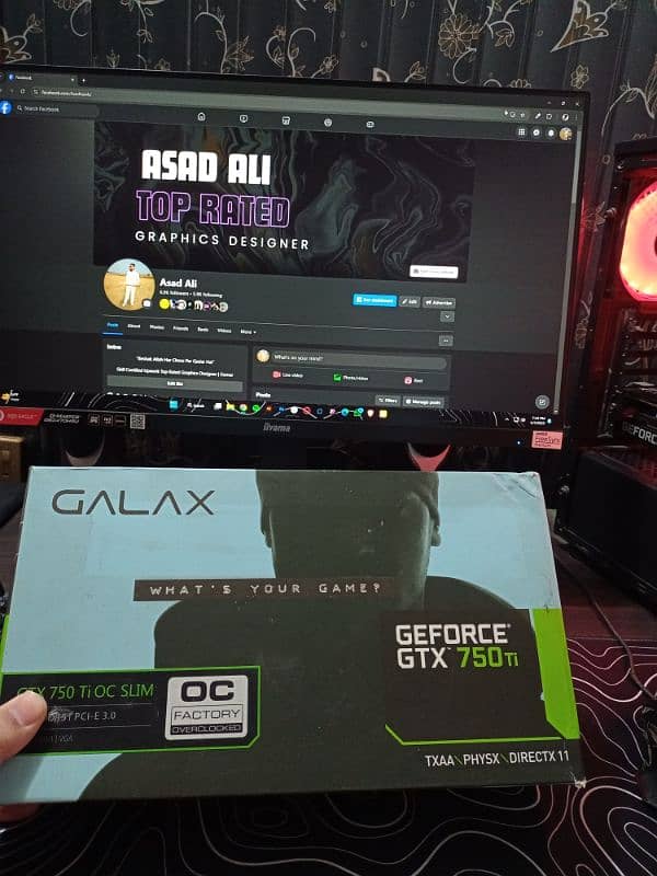 GTX750ti with box 5