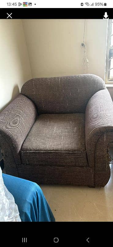 3 and 1 seater for sale 1