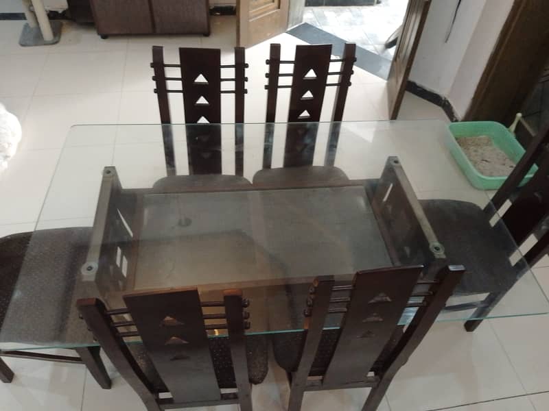 Dining Table set with 6 chairs 0