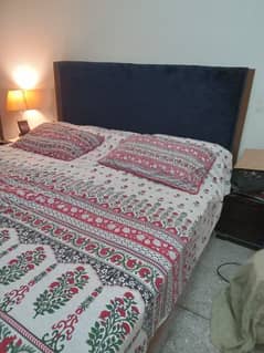 FINAL PRICE. Almost New King Bed with Mattress