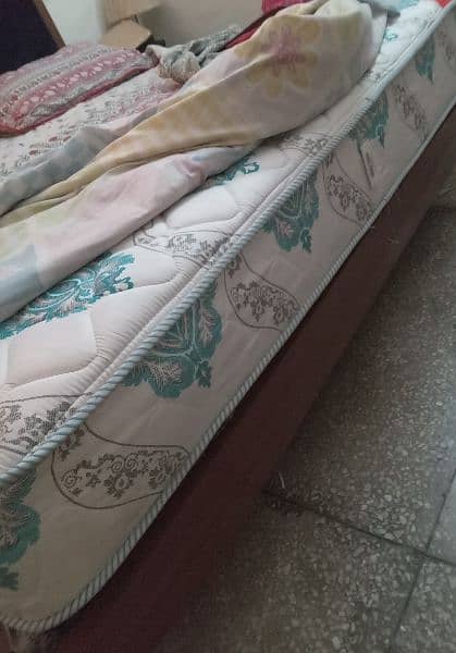 FINAL PRICE. Almost New King Bed with Mattress 1