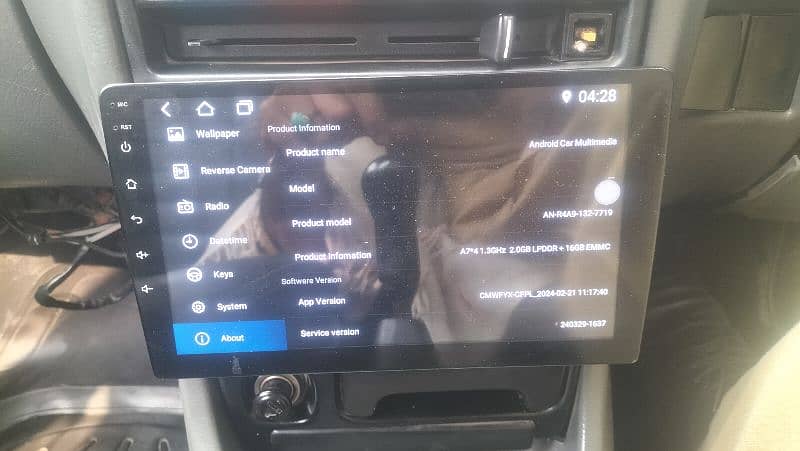 Android panel Four speaker kenwood Reverse camera 3