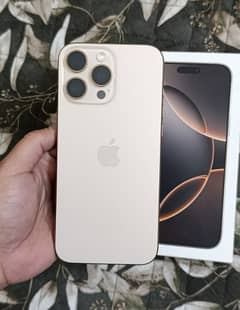 iphone 16 pro max 256gb JV (Desert Titanium)