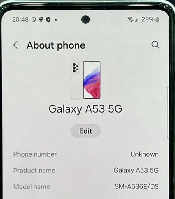 Samsung A53 (5G), 8 Ram /128GB Memory, Official PTA, with Box 3