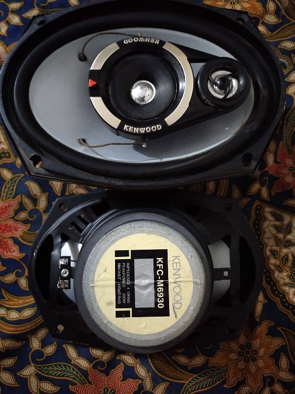 Brand New Kenwood speakers KFC-M6930 car boss havvy amp 2