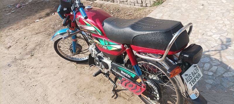 honda CD 70 bike 2022 model urgent for sale 1