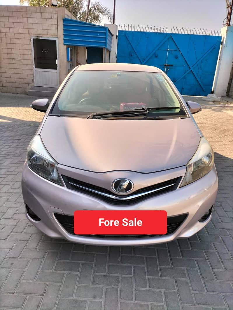 Toyota Vitz Model 2012 Registered 2016 9