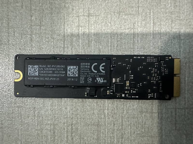 Apple Original 128GB SSD MacBook Air/Pro 2013-2017 0