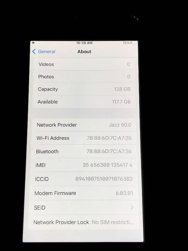 [ Iphone 7 PTA APPROVE 128GB ] WITH BOX 4