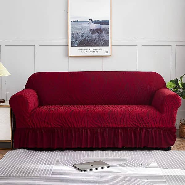 Zabra Sofa Cover 1 2 3 5 6 7 Seter All Colors Available 16