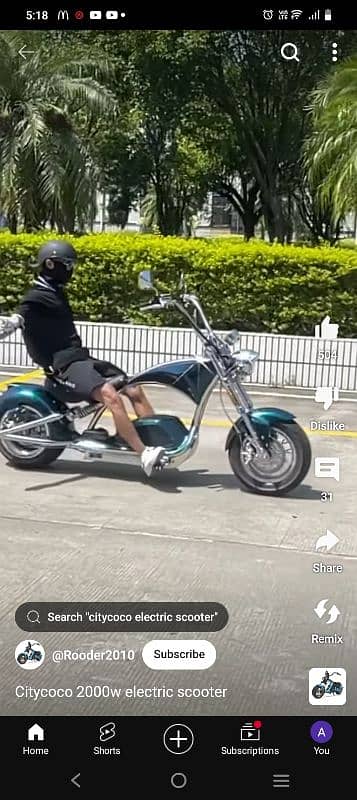 harley davidson electric chopper 9