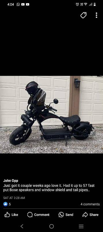 harley davidson electric chopper 10