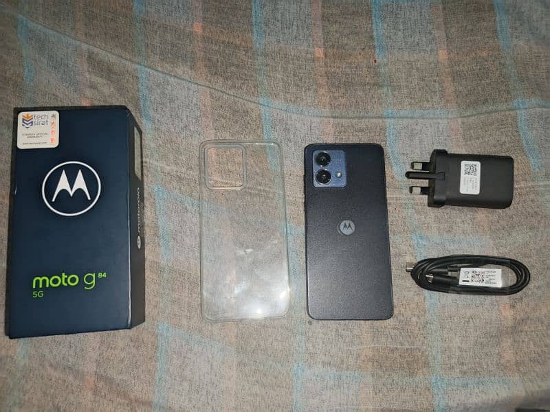 Motorola G84 12/256 PTA(Crack screen) 1