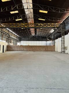 WAREHOUSE AVAILABLE FOR RENT IN INDUSTRIAL AREA