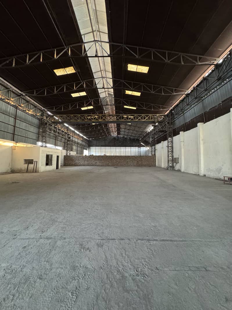 WAREHOUSE AVAILABLE FOR RENT IN INDUSTRIAL AREA 4