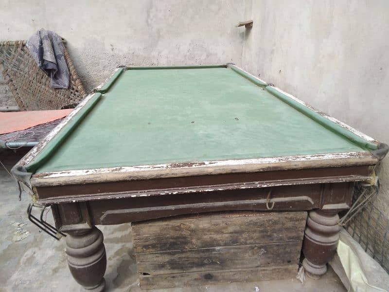 snooker table for sale 6/12 ft 2