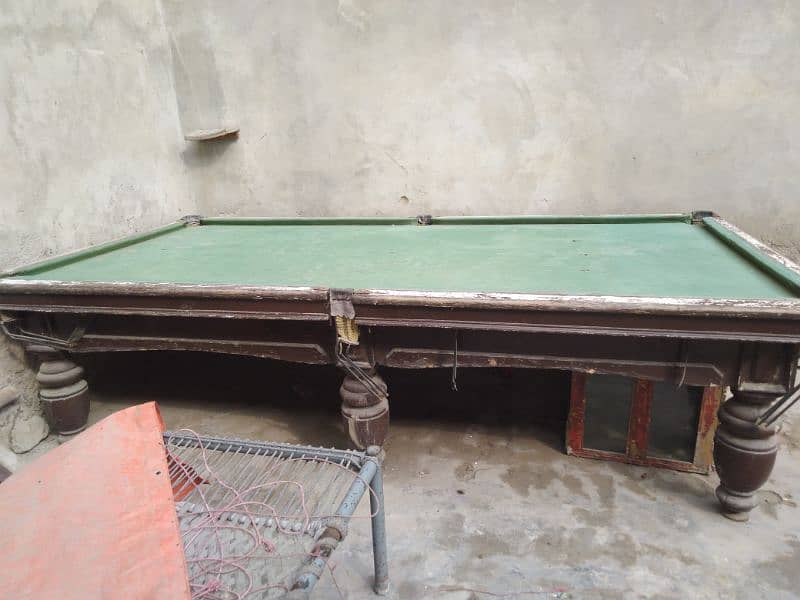 snooker table for sale 6/12 ft 3