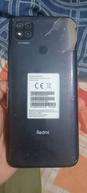 Redmi 9C 3/64 android version 10 2