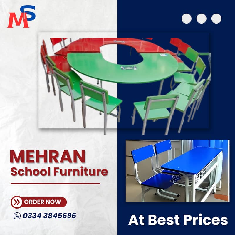 school furniture for sale | student chair | table desk | bench 0