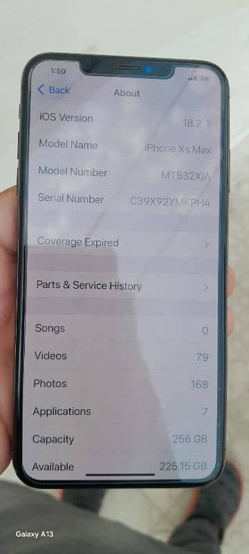 Xs max dual pta approved 256 gb 6