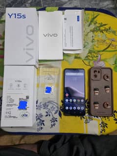 vivo y15s with box dual sim official pta approved