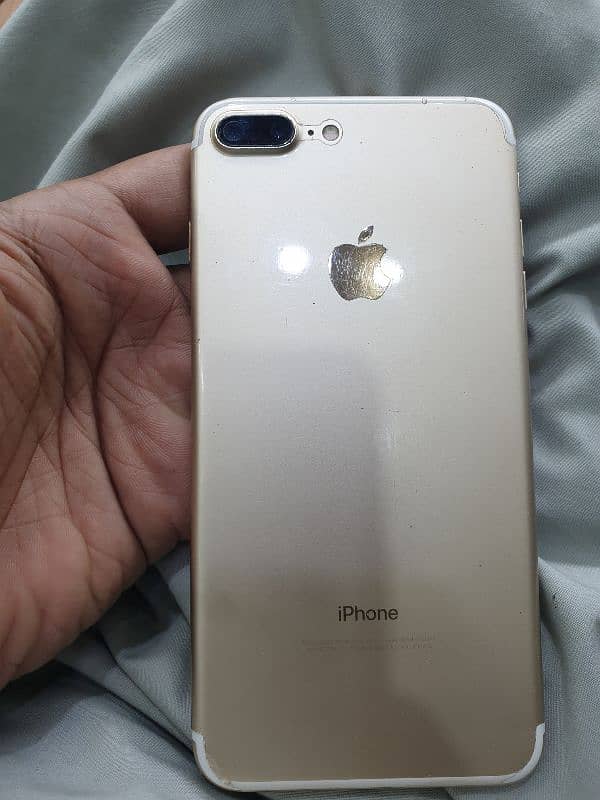 iPhone 7+256gb gold 2