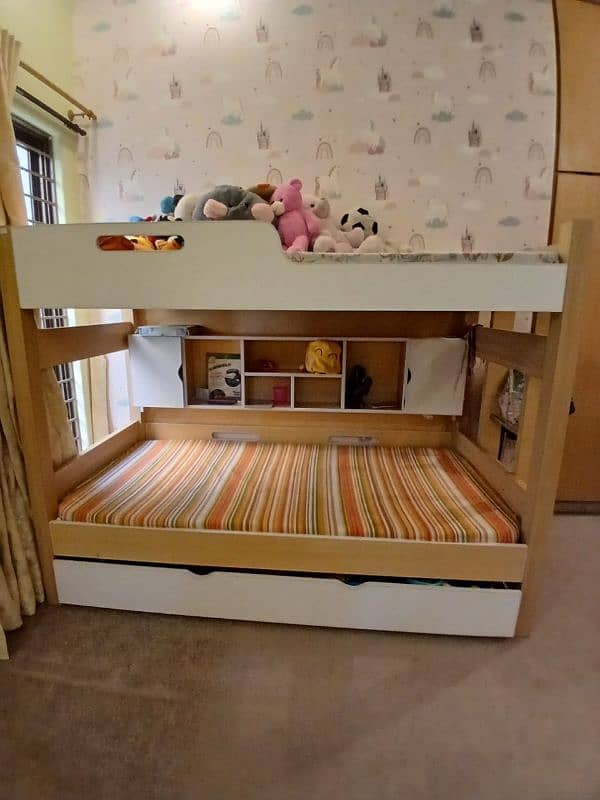 brand new bunk bed with storage 1