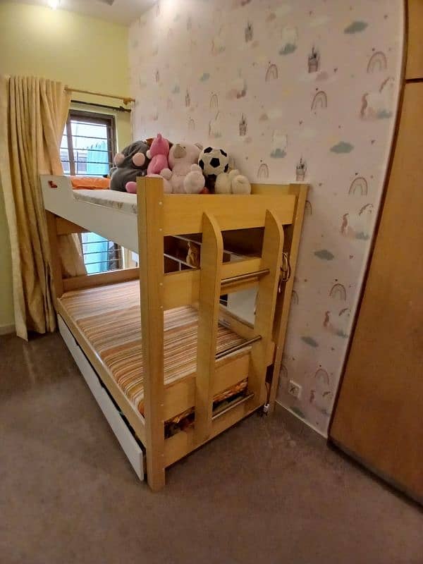 brand new bunk bed with storage 2