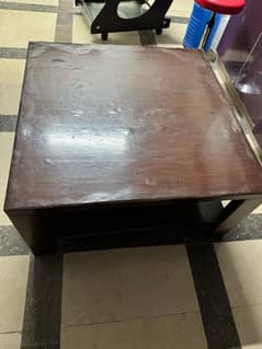 3ft x 3ft wooden table