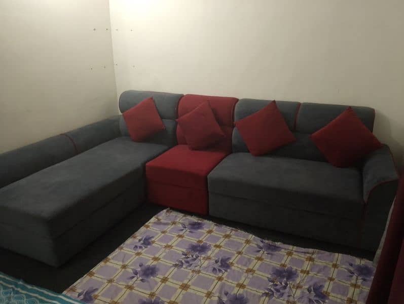 L Shape Sofa Brand New 0