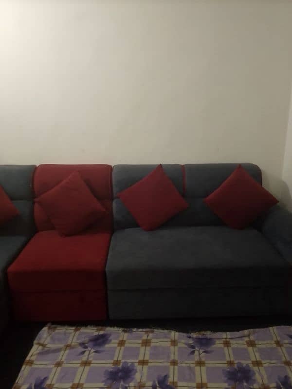 L Shape Sofa Brand New 4