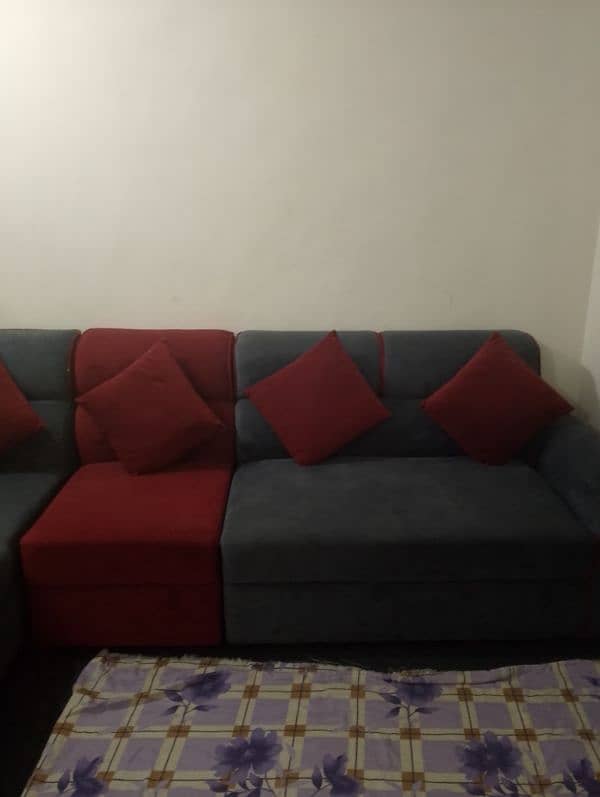 L Shape Sofa Brand New 5