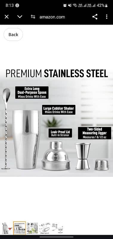 stainless steel shakers 3