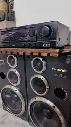 Audio receiver and Panasonic Woofers