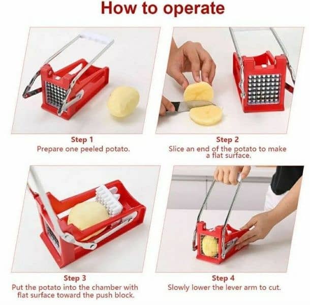 Potato Fries Cutter 3