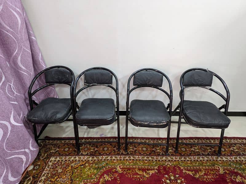 folding chairs 4 piece 1