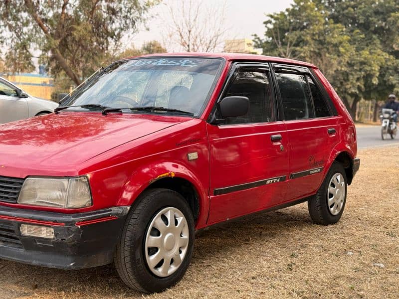 Daihatsu Charade 1986 model karachi reg(Read ad carefully) 3