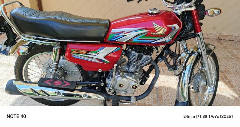 Honda cg125 2022/23 model neat and clean 10/9 conditions 1