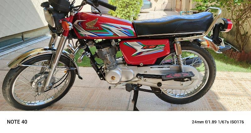 Honda cg125 2022/23 model neat and clean 10/9 conditions 2