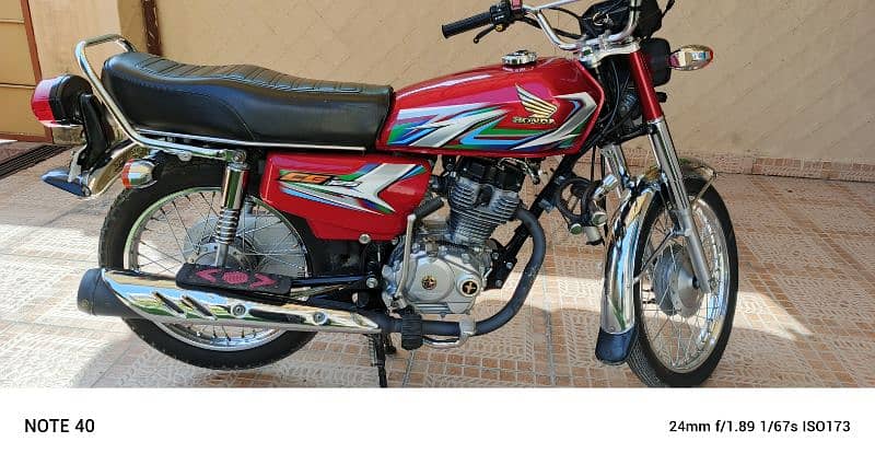 Honda cg125 2022/23 model neat and clean 10/9 conditions 4