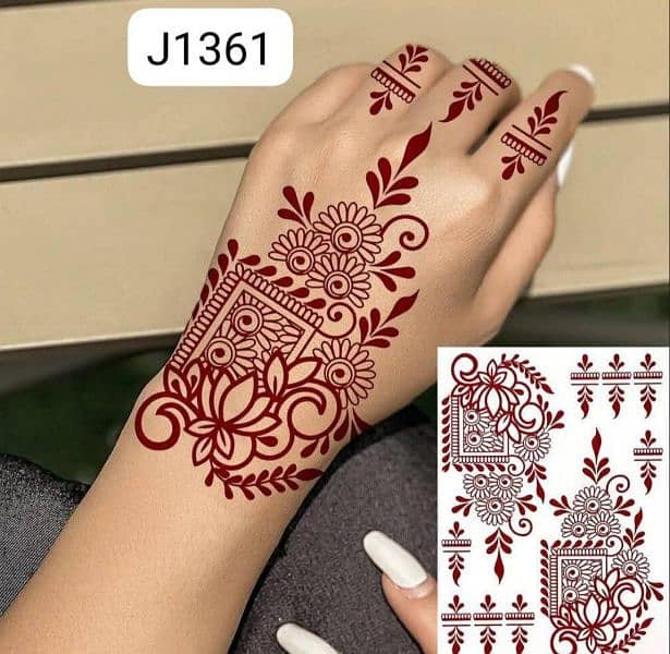 Mehndi Stickers 3