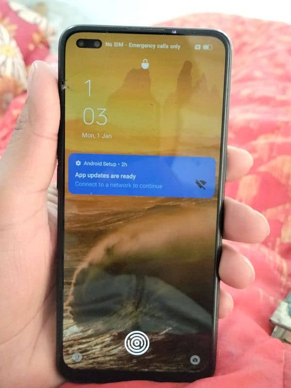 Oppo Reno 4 8/128 ( screen cracked but working fine] 1