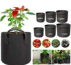 Grow Bags Plastic Pots and all Gardening tools and all Plants avail