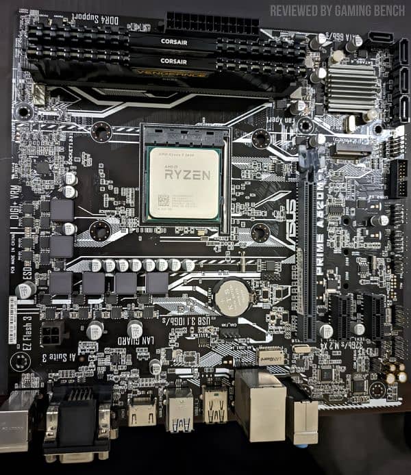 Asus PRIME A320M-E Motherboard & Ryzen 5 2600 Processor 0