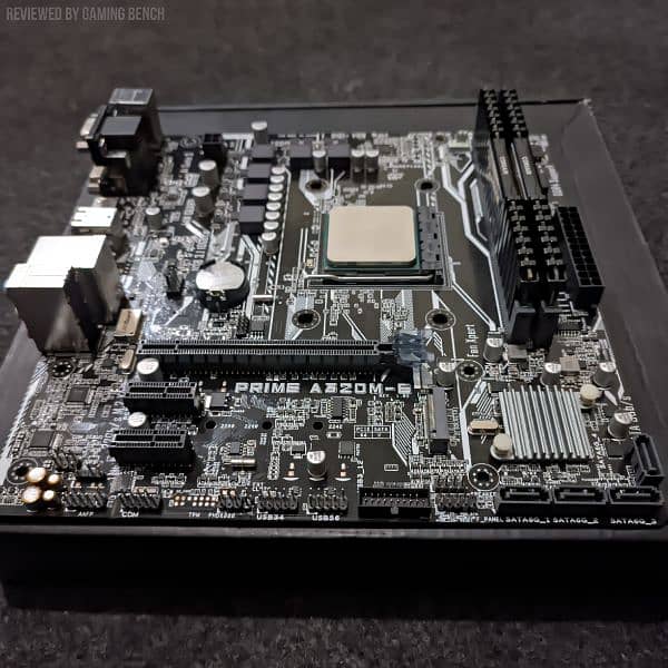 Asus PRIME A320M-E Motherboard & Ryzen 5 2600 Processor 3