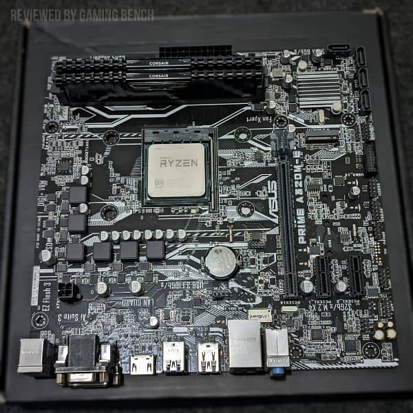 Asus PRIME A320M-E Motherboard & Ryzen 5 2600 Processor 4