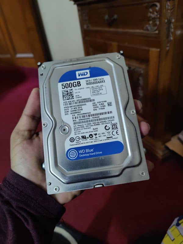 WD SATA Drive 500 GB 0