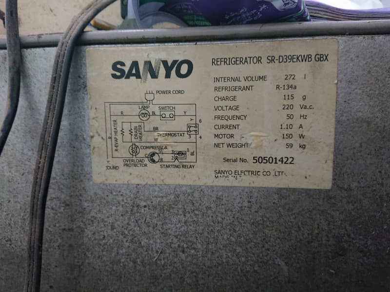 Sanyo Fridge for Sale 11