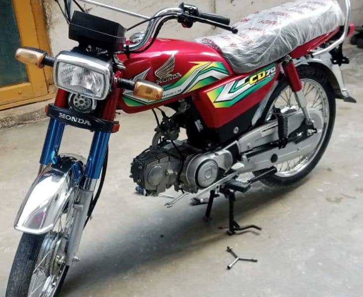 Honda CD 70 2023 model for sale on time pass only serious  raplta kra 0