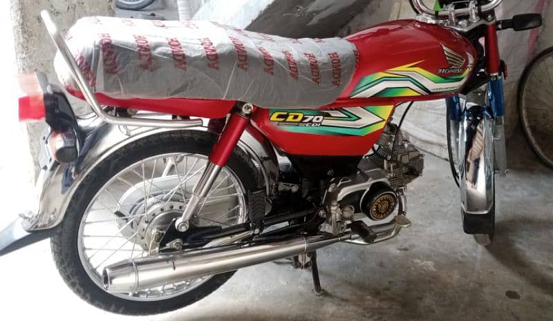 Honda CD 70 2023 model for sale on time pass only serious  raplta kra 1